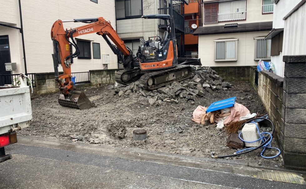 静岡市木造解体工事