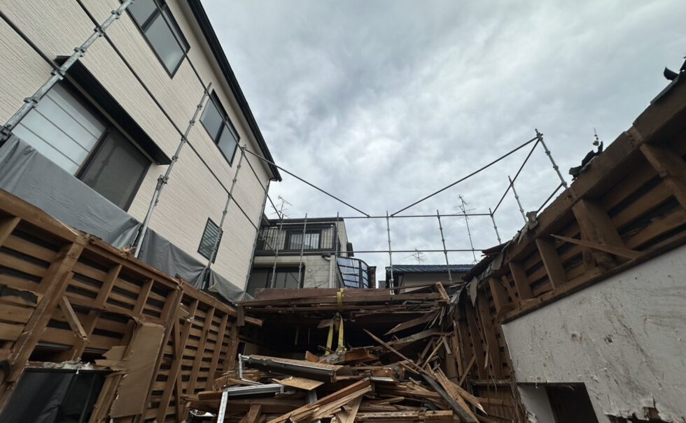 静岡市木造解体工事