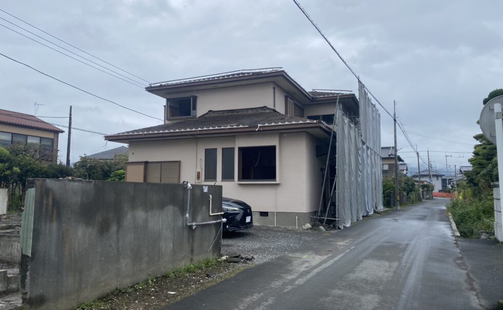 富士市水戸島解体工事