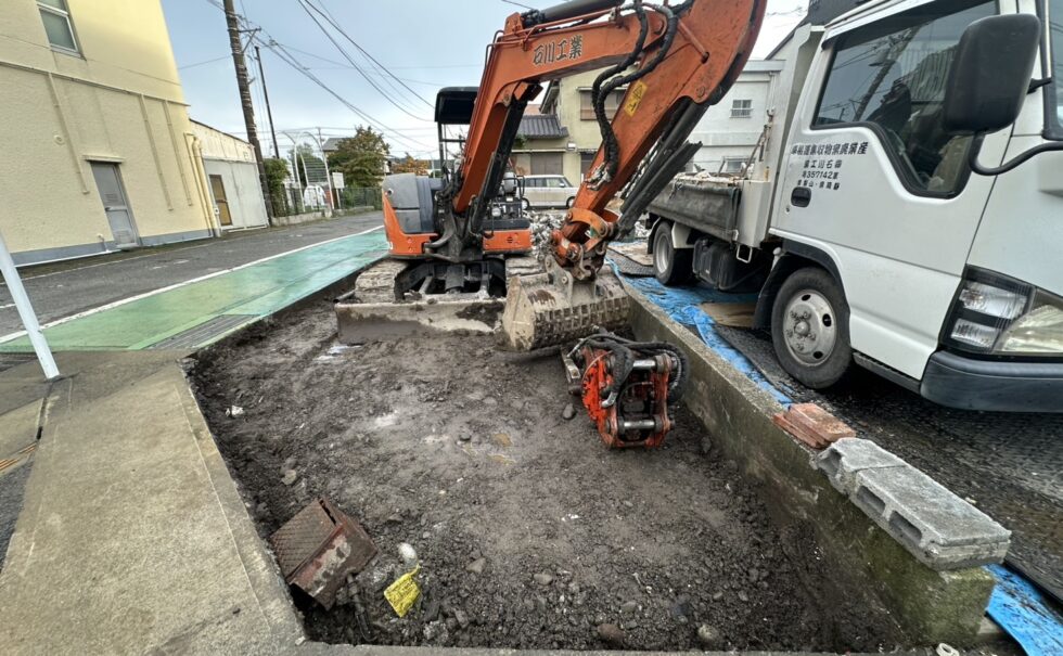 富士市横割解体工事
