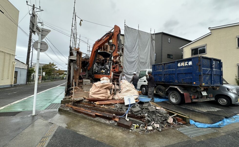 富士市横割解体工事