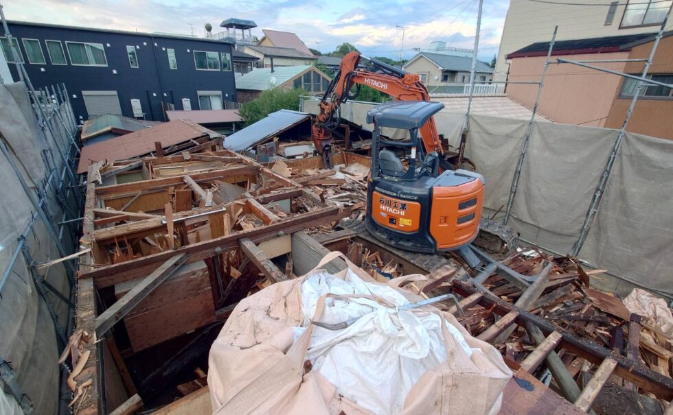 富士宮市宮町解体工事